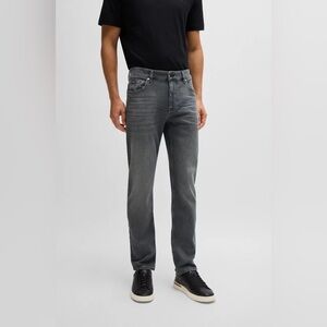 New with the tag Hugo Boss Delaware Slim Fit charcoal jeans size W34/L34